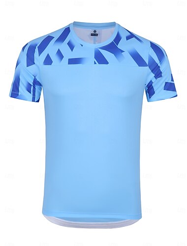  Męskie Koszulka rowerowa Krótkie rękawy Rower Tee Tshirt Top z 3 tylnymi kieszeniami Na zewnątrz Niebieski Ciemnozielony Jasnoszary Kamuflaż Sport Odzież