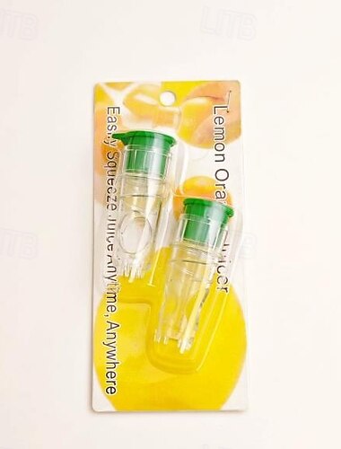  2 Stück Zitronenpresse, manuelle Zitruspresse für Zitronen und Orangen, robuste Handpresse, Entsafter, Küchenwerkzeug, einfach zu verwendendes Gerät zum Entsaften von Früchten