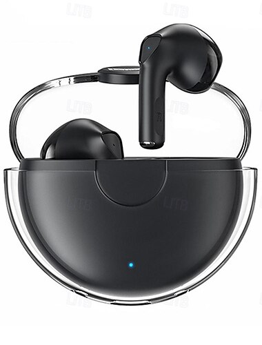  Lenovo LP80 ekte trådløse hodetelefoner TWS ørepropper i øret Bluetooth 5.0 stereo med ladeboks innebygd mikrofon for Apple Samsung Huawei Xiaomi Mi hverdagsbruk reiser sykling mobiltelefon