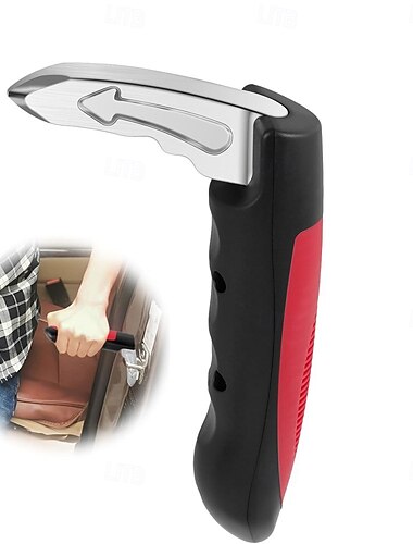  1 peça/2 peças maçaneta auxiliar multifuncional para porta de carro, design ergonômico com pegada antiderrapante para idosos e deficientes, ajuste universal para a maioria dos veículos