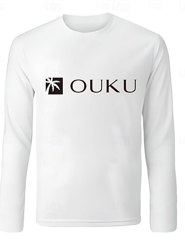  男性用 グラフィックTシャツ 面白いTシャツ カジュアルスタイル クラシック 3D印刷 クルーネック 衣類 その他のプリント アウトドア バケーション パーティー ストリート 日常 長袖 コットン１００％ ファッション 誇張された 日常 スタイリッシュ シンプル