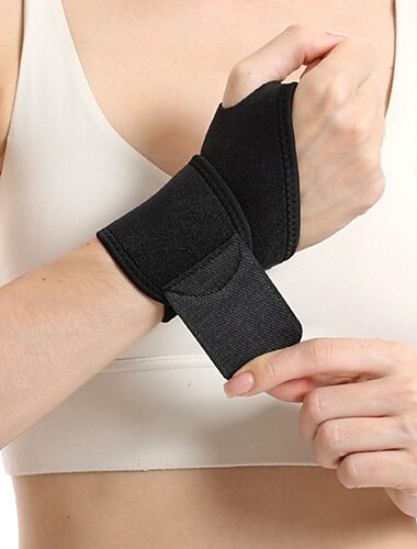  Muñequera ajustable, ideal para el túnel carpiano. &Muñequera deportiva transpirable para aliviar el dolor de tendinitis y esguinces de muñeca. &tendinitis