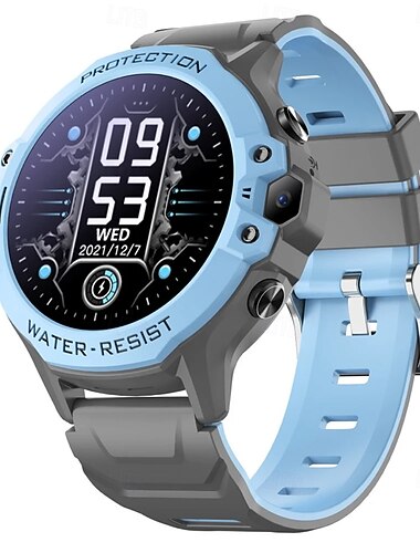  K55H Εξυπνο ρολόι 1.28 inch Έξυπνο ρολόι Bluetooth Χρονόμετρο Υπενθύμιση Κλήσης Παρακολούθηση Ύπνου Συσκευή Παρακολούθησης Καρδιακού Παλμού καθιστική υπενθύμιση Συμβατό με Android iOS IP68 παιδιά GPS