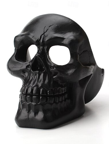  Halloween-harpiksfigur vintage hodeskalle askebeger skummel harpiks skrivebordsorganisator kreativ øyehulldesign hjemmedekorasjon til halloween-fest hjemsøkt hus gotisk stildekor