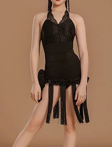  Abbigliamento da Danza per Bambini Gonne Nappa Ragazze Performance Abbigliamento quotidiano Senza Maniche Alto Cotone cristallo