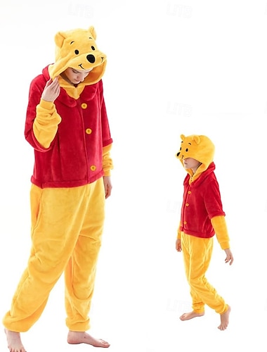  Dětské Dospělé Komiks Skupinový kostým Noční přádlo Pyžamo Onesie Karnevalový kostým Zvíře Overalová pyžama Kigurumi pyžamo Legrační kostým Pro Dámy a pánové Chlapci a dívky Karneval Karikatura