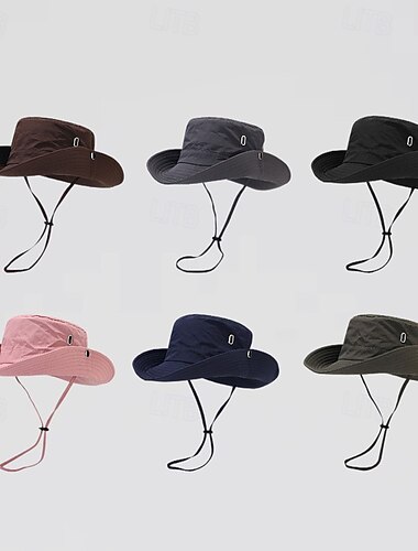  Cappello da sole Cappello a secchiello :Brimmer Cappello Protezione UV Asciugatura Rapida Estate Unisex Pesca Attività