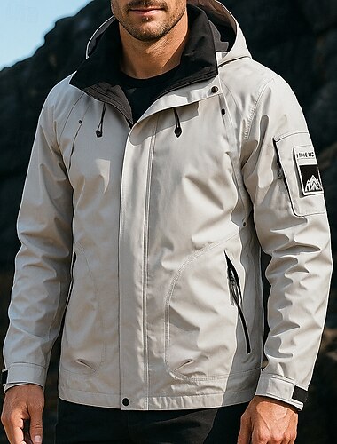  Per uomo Giacca a Vento Giacca softshell Giacca da escursionismo Esterno Termico Impermeabile Antivento Caldo Abbigliamento da trekking Abbigliamento da trekking Primavera Autunno Top Campeggio