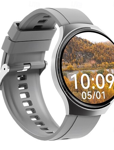 nyt smartur kvinder mænd bluetooth opkaldsur 3d dynamisk urskive sport fitness armbånd ai stemme søvn sundhed smartwatch dame