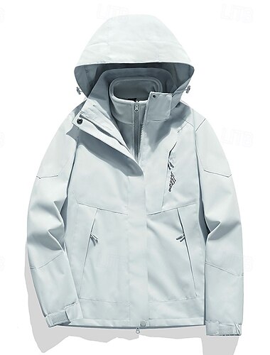  Miesten Softshell-takki Vaellustakki Lämpötakki Ulko- Vedenkestävä Tuulenkestävä Vaellusasut Vaellusvaatteet Talvi Syksy Topit Telttailu / Retkely / Luolailu Juoksu Yhtenäinen väri Punainen Purppura