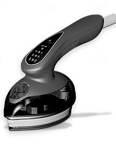  Vaporizador de ropa portátil, máquina de planchado con calentamiento rápido de 25 segundos y diseño giratorio de 90°, compacto y liviano, adecuado para viajes en casa, caravanas, dormitorios y viajes.