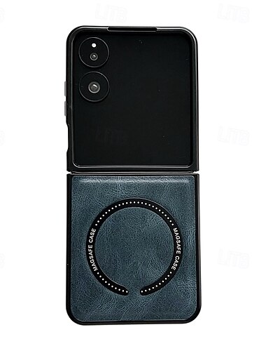  telefon fodral Till Samsung Galaxy Z Flip 7 Z Flip 6 Z Flip 5 Z Flip 4 Z Flip 3 Skal Magnet Stötsäker Kontor / företag TPU PU läder