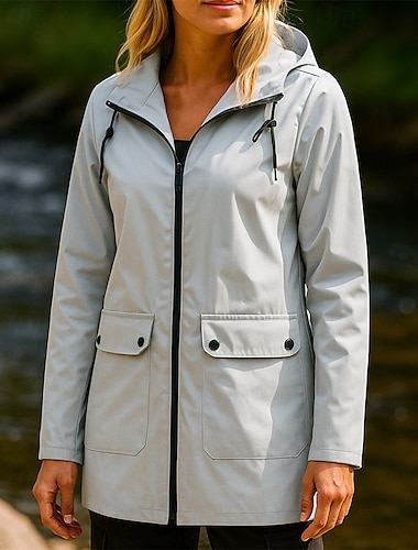  Per donna Giacca da escursionismo Bambini giacca impermeabile Esterno Antivento Leggero Traspirante Abbigliamento da trekking Abbigliamento da trekking Primavera Autunno Giacca Spandex Caccia
