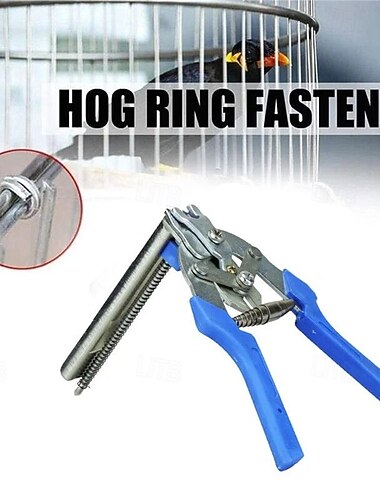  fogó drótháló bilincs fogó szerszámok m típusú szögekhez csirke nyúl madárkalitka rögzítő bilincs disznógyűrű kerítés krimpelőszerszám nagy teherbírású