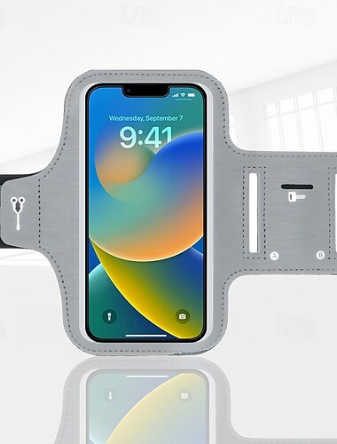  Estuche de brazalete Brazalete para correr Soporte para correr para iPhone para Maratón Correr Corriendo Bolsas de Deporte Pantalla Táctil Resistente al Agua Banda reflectante Tactel Hombre Mujer