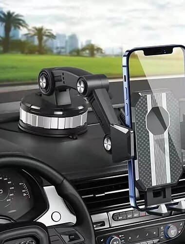  Super adsorpční držák telefonu do auta, přísavka na palubní desku, univerzální kreativní navigační stojan, nastavitelný držák na čelní sklo pro GPS navigaci, držák telefonu do auta, držák na GPS