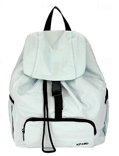  farbenfroher Rucksack mit Klappdeckel für Teenager – leichte, wasserdichte Schultasche für den Schulanfang, Reisen und den täglichen Gebrauch