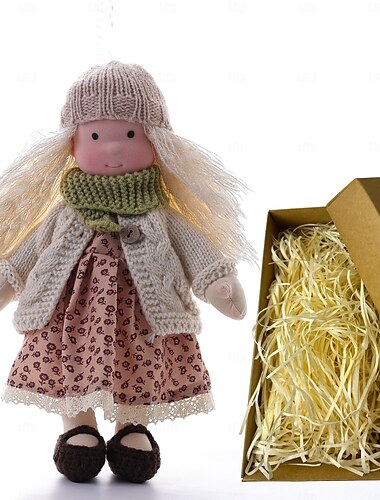  waldorfdoll cotone bambola waldorf bambola artista fatta a mano festival pollice waldorf