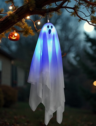  شبح لاسلكي عيد الرعب بطاريات آا بالطاقة 1PC