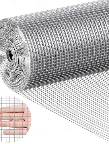  金網、溶融亜鉛メッキ金網ロール、鶏用金網フェンス、ウサギのケージ用金網、庭、小型げっ歯類