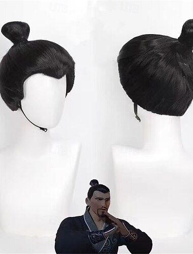 פאת קוספליי של לי ג'ינג אביו של ני ג'ה 2, חלק אחד, קצה יופי, רשת ורדים, ראש לחמניות בסגנון עתיק