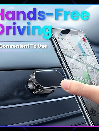  超磁気フレックス車載電話ホルダー、強力な真空吸引、調節可能なダッシュボードマウント、折りたたみ式磁気携帯電話ホルダー、車用ユニバーサルGPSナビゲーションスタンド