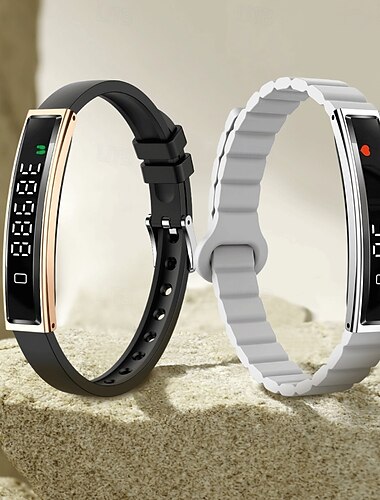  B3 Orologio intelligente 1 pollice Orologio da Corsa Fitness Smartwatch Bluetooth Contapassi Promemoria chiamata Localizzatore di attività Compatibile con Android iOS Coppia Standby lungo