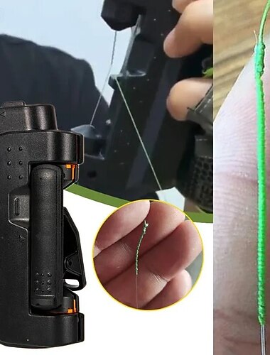  Señuelo eléctrico GT, herramienta de pesca profesional, líder portátil, cable PE, dispositivo eléctrico automático para hacer nudos, accesorio para pescadores al aire libre, mar, río y lago.