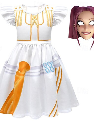  Disfraz de Rumi Huntrix, ídolo de cazadores de demonios del Kpop, disfraz de película de ídolo virtual, cosplay para niñas, Halloween, carnaval, actuación, Comic Con, Anime Expo