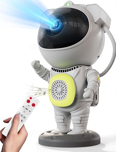  Galaxy-sterprojector voor slaapkamer, nachtlampjes voor kinderkamers, witte ruis, bluetooth-luidspreker, plafondprojector, kamerdecoratie, cadeaus voor Pasen, meisjes, jongens, volwassenen,