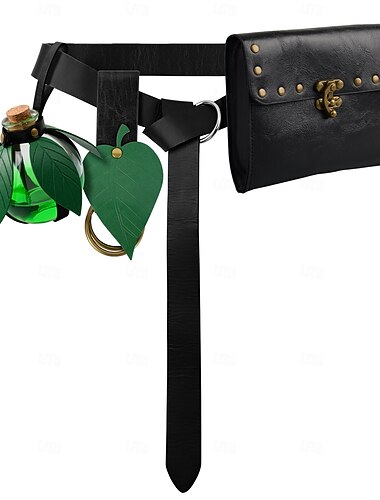  Retro / vintage Średniowieczne Renesansowa Pasek taliowy Etui na pasek Elf Wiking Alchemik Strój na bal maskowy Dla obu płci Wiking Fantasy Halloween Karnawał Spektakl LARP Ren Faire Doroślu Pas Na
