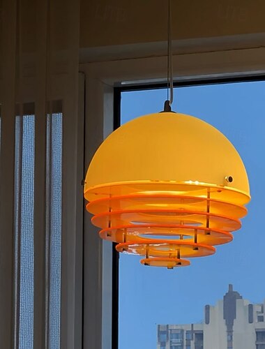  led-riipusvalot keittiöön auringonlaskun valaistus 30 cm moderni maalaistalo eteisen sisäänkäynnin valaisimet kattoon roikkuva pallo pöydän yllä 110-240v
