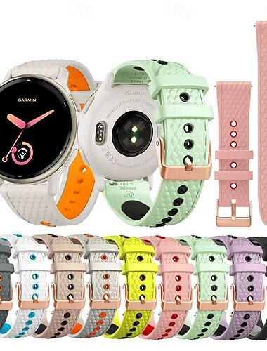  להקת שעונים חכמה מותאם ל Amazfit GTS 4,4mini, 3,2,2mini, 2e, GTR 42mm, Bip U Pro, U, 3 Pro, 3, S lite, S, lite שעון חכם רצועה מתכוונן אבזם נירוסטה סוגר קלאסי רצועת ספורט תַחֲלִיף צמיד
