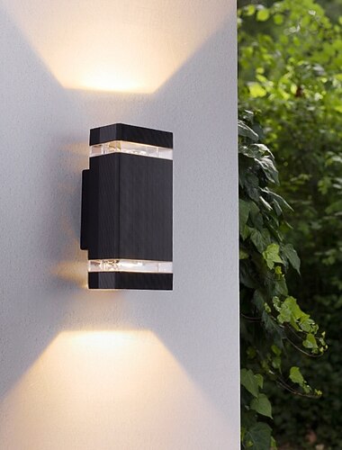  壁掛けライト シンプルなLED壁取り付け用燭台 電球付き モダン 屋内壁照明 アップダウンスポットライト ベッドサイド装飾ランプ 110-240V