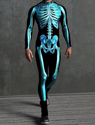  Costumes zentai à motifs Costume de cosplay combinaison Impression Costume de Carnaval Combinaison Intégrale Homme Femmes Garçons Déguisement Sexy Halloween Costume pour Performance Soirée Mascarade