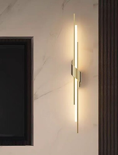  LED nástěnné svítidlo, minimalistické lineární páskové nástěnné svítidlo, dlouhé svítidlo pro domácí dekoraci, vnitřní nástěnná světla do obývacího pokoje a ložnice