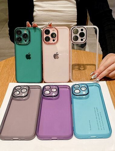  puhelin Etui Käyttötarkoitus iPhone 17 Pro Max 17 Air 16 15 14 Pro Max Plus 16e 13 Pro Max Takakuori Iskunkestävä Väri kaltevuus Silikoni