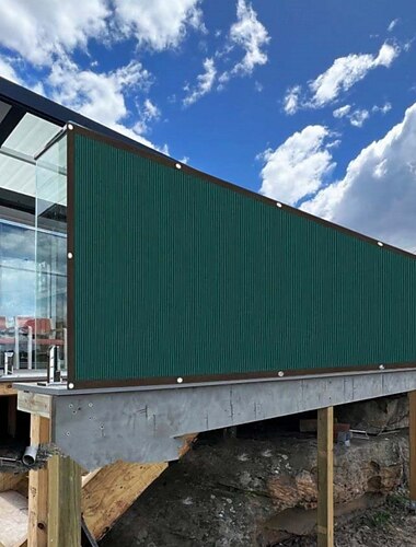  1 szt. wytrzymała, ciemnozielona siatka ochronna zapewniająca prywatność, z filtrem UV do ogrodu, na patio, na podwórko – zawiera opaski zaciskowe, idealna do dekoracji ściennych &przestrzenie