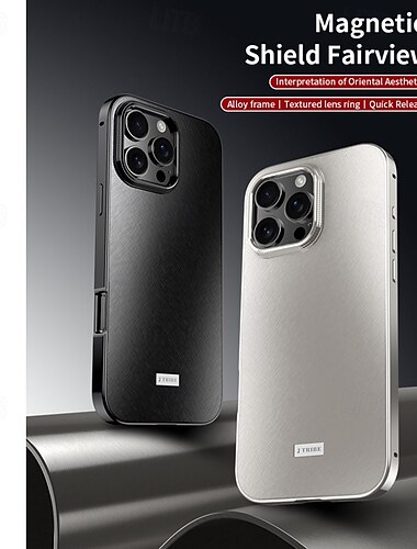 τηλέφωνο tok Για iPhone 17 Pro Max 17 Air 16 Pro Max Plus 15 Pro Max 14 Pro Max Πίσω Κάλυμμα Ανθεκτική σε πτώσεις Ρετρό Μεταλλικό
