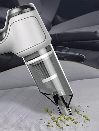  Mini-Handstaubsauger ohne Kabel, 3-in-1-Autostaubsauger mit hoher Saugkraft, kleiner kabelloser tragbarer Staubentferner für die Autoinnenreinigung und den Heimgebrauch