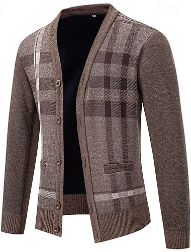  Homme Pull Robe pull Gilet Cardigan Pull zippé Pull Tricoté Côtelé Tricoter Hauts Réguliers Tricoté A côtes Uni Col roulé Mode Châles Occasionnel Tenue quotidienne Vêtement Tenue Automne Hiver Bleu