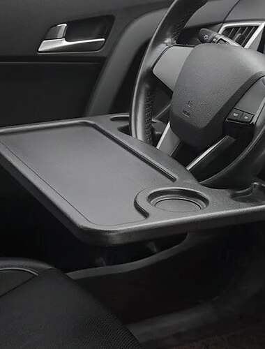  multifunkční volant jídelní stůl auto stůl notebook přenosný držák do auta tác auto volant malý stůl do auta pro jídlo pracovní cestování řízení