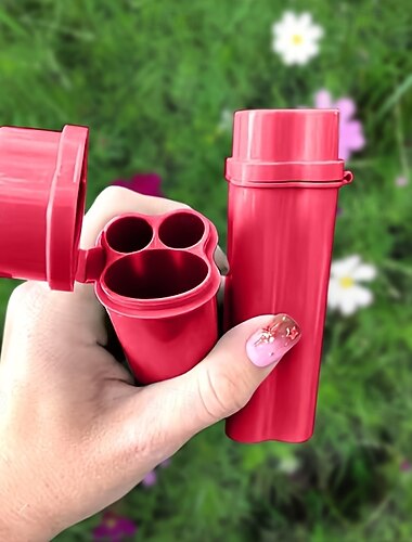 Blågrönt bärbart cigarettfodral med inbyggd tändarehållare - hållbar ABS-plast med fällbart lock, kompakt &lätt för enkel transport, rymmer flera cigaretter, röktillbehör   Blågrönt bärbart cigarettfodral med inbyggd tändarehållare - hållbar ABS-plast med fällbart lock, kompakt &lätt för enkel transport, rymmer flera cigaretter, röktillbehör