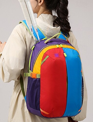  Zaino da escursionismo Impermeabile alla pioggia Esterno Escursionismo Arrampicata Campeggio Nylon Nero Blu Viola