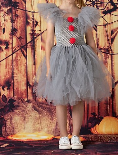  Joker clown pomni halloweenkläder kostym cirkus karneval kostym cosplay barn flickors karneval mardi gras uppträdande fest scen enkla halloweenkostymer klä upp