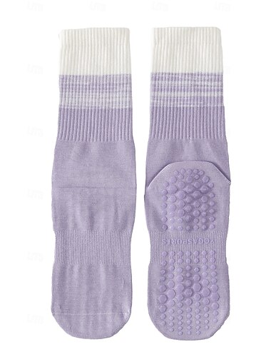  Calcetines de yoga para mujer, calcetines profesionales antideslizantes para pilates y baile, calcetines cortos de malla de verano con agarre en el tobillo, calcetines de suelo sin costuras para hacer