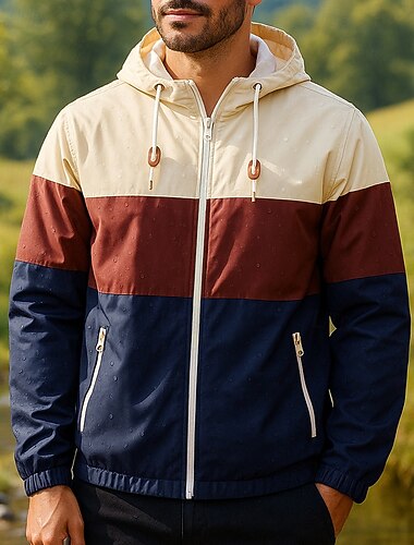  Férfi Vjetrovka Softshell dzseki Planinarska jakna Külső Vízálló Szélbiztos Túrafelszerelések Túraruházat Tavasz Ősz Felsők Kempingezés / Túrázás / Barlangászat Futás Kollázs Katonai zöld Piros