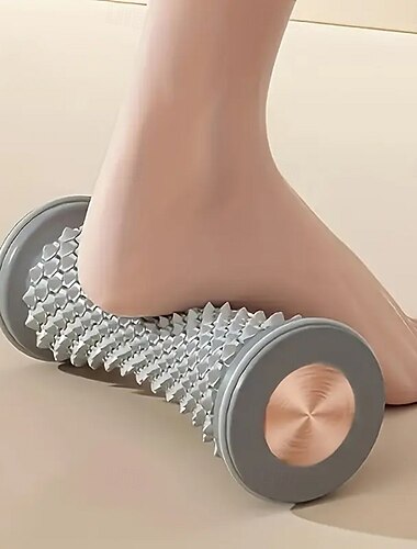  plastic yoga spiermassagerol – multifunctionele voetrol voor spiermyofasciale ontspanning en ontspanning &voetverzorging – handmatige voetmassagebal