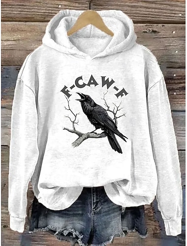 Damen Pullover Hoodie Sweatshirt Fledermaus Grafik Buchstabe Elegant Warm Aktiv Langarm Kapuzen Reguläre Oberteile Straße Tägliche Kleidung Freizeit Druck Schwarz Weiß Blau Orange Grün Frühling   Damen Pullover Hoodie Sweatshirt Fledermaus Grafik Buchstabe Elegant Warm Aktiv Langarm Kapuzen Reguläre Oberteile Straße Tägliche Kleidung Freizeit Druck Schwarz Weiß Blau Orange Grün Frühling