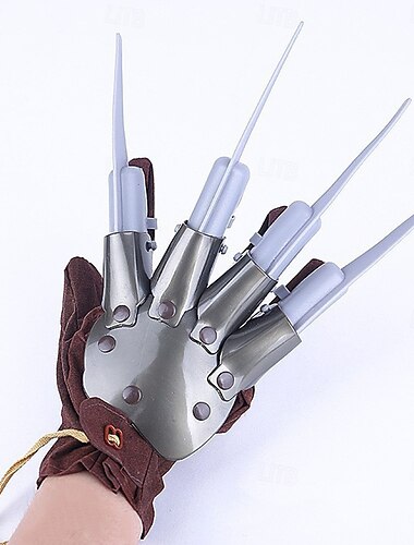  Horreur Effrayant Tueur Gants Horreur Déguisement effrayant Adulte Homme Femmes Halloween Carnaval Soirée Performance Déguisements d'Halloween faciles Se déguiser